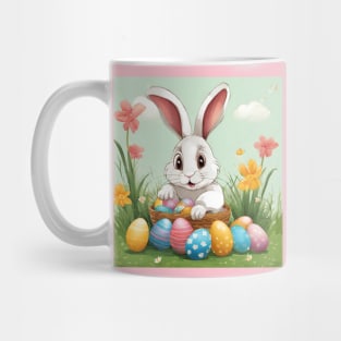 Blossom the Bunny: Garden Easter Guardian Mug